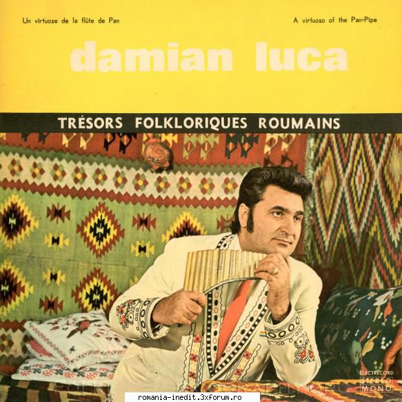 discuri vinil muzica populara raritati damian luca virtuoso the pan-pipe stm-epe 44100 mono, 256