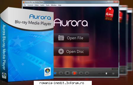 aurora blu-ray media player for windows: for mac:aurora blu-ray media player este program multimedia