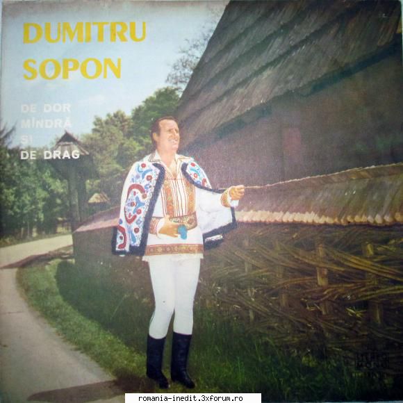 discuri vinil muzica populara raritati dumitru sopon dor și drag stm-epe 44100 320 sopon