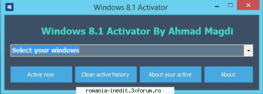 windows 8.1 activator activator with harm system activation 180 days and you can renew ityou can