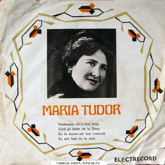 discuri vinil muzica populara raritati maria 45-epc 44100 320 tudor totdeauna mi-o fost  