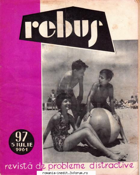 [b] revista rebus rebus 97-1961 (jpg, zip), 300 dpi:arhiva include jpg pentru pagina dubla din