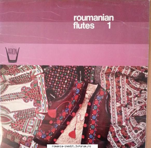 discuri vinil muzica populara raritati les fltes roumaines (gheorghe zamfir, simion stanciu) arion