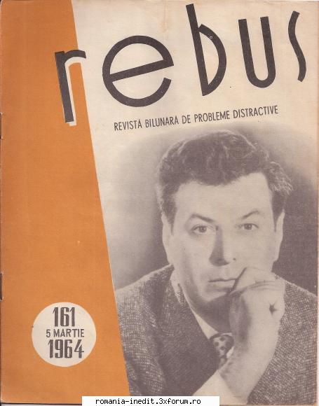 [b] revista rebus rebus 161-1964 (jpg, zip), 300 dpi:arhiva include jpg pentru pagina dubla din
