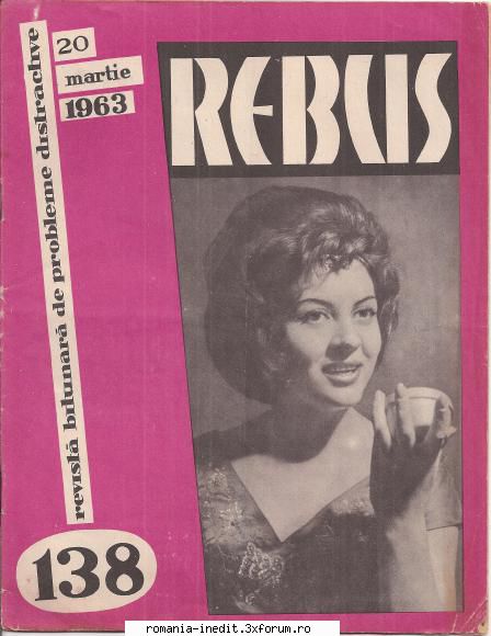 [b] revista rebus rebus 138-1963 (jpg, zip), 300 dpi:arhiva include jpg pentru pagina dubla din