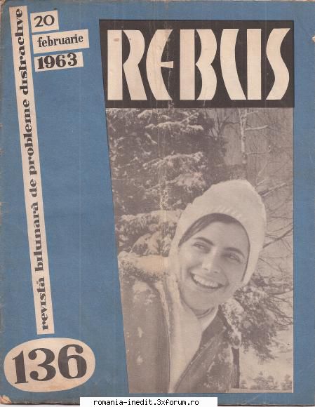 [b] revista rebus rebus 136-1963 (jpg, zip), 300 dpi:arhiva include jpg pentru pagina dubla din