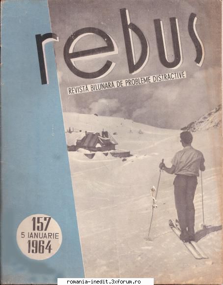 [b] revista rebus rebus 157-1964 (jpg, zip), 300 dpi:arhiva include jpg pentru pagina dubla din