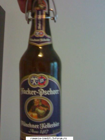 +poze 20 sticle de bere: flaschen hacker pschorr m�nchner kellerbier
