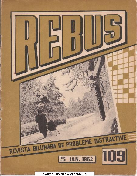 [b] revista rebus rebus 109-1962 (jpg, zip), 300 dpi:arhiva include jpg pentru pagina dubla din