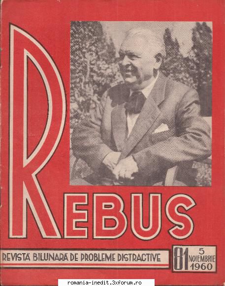 [b] revista rebus rebus 81-1960 (jpg, zip), 300 dpi:arhiva include jpg pentru pagina dubla din