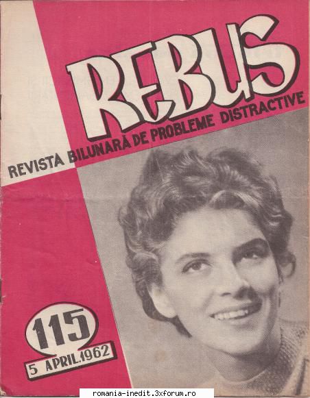 [b] revista rebus rebus 115-1962 (jpg, zip), 300 dpi:arhiva include jpg pentru pagina dubla din