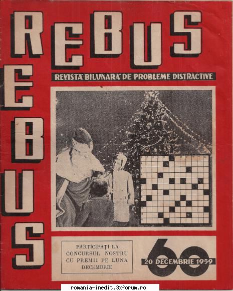 [b] revista rebus rebus 60-1959 (jpg, zip), 300 dpi:arhiva include jpg pentru pagina dubla din