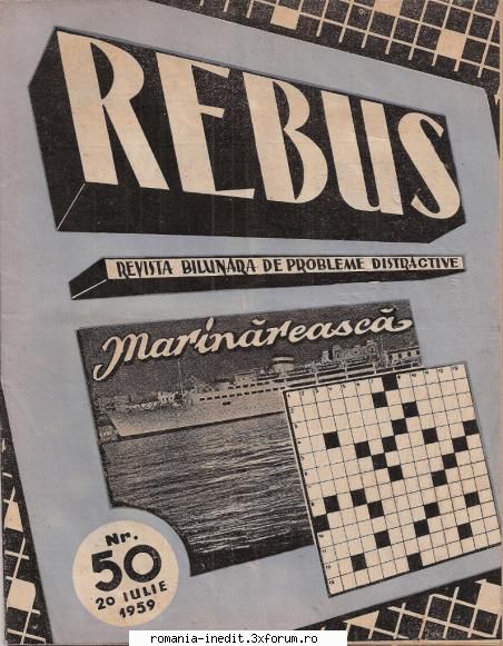 [b] revista rebus rebus 50-1959 (jpg, zip), 300 dpi:arhiva include jpg pentru pagina dubla din