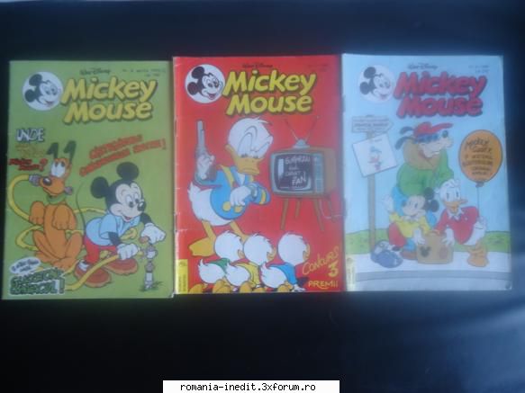 diferite benzi books adauga :mickey mouse nr.3/1994 ed. buna lei         