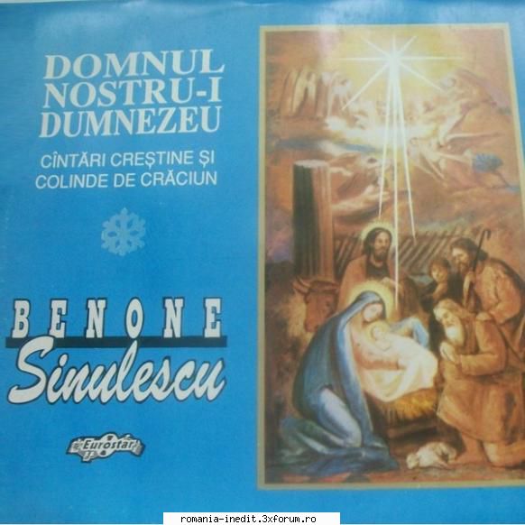 benone sinulescu ▶ benone sinulescu ▶ domnul nostru-i dumnezeu cntari și colinde