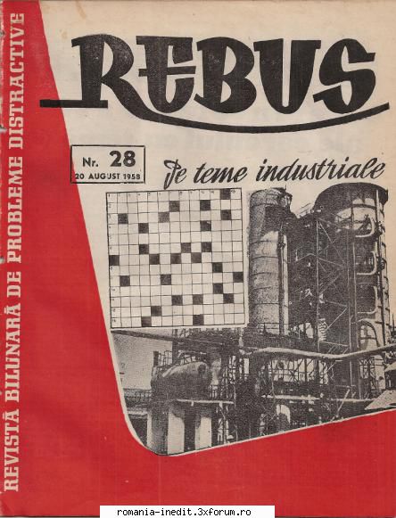 [b] revista rebus rebus 28-1958 (jpg, zip), 300 dpi:arhiva include jpg pentru pagina dubla din