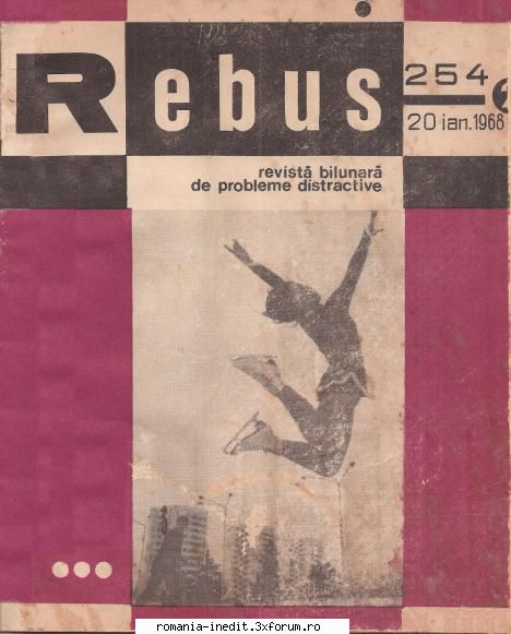 [b] revista rebus rebus 254-1968 (jpg, zip), 300 dpi:arhiva include jpg pentru pagina dubla din