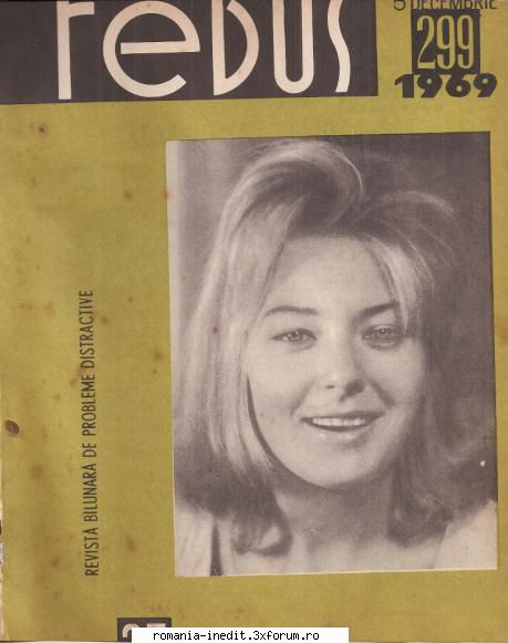 [b] revista rebus rebus 299-1969 (jpg, zip), 300 dpi arhiva include jpg pentru pagina dubla din