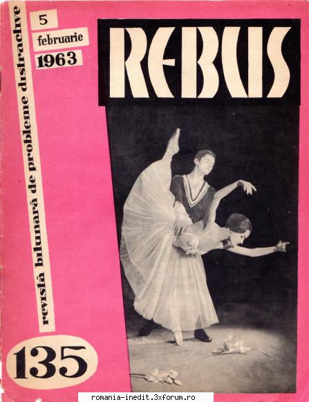 [b] revista rebus rebus 135-1963 (jpg, zip), 300 dpi arhiva include jpg pentru pagina dubla din