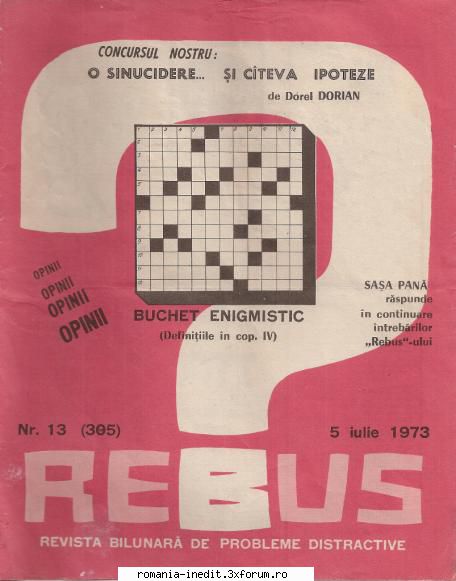 [b] revista rebus rebus 385-1973 (jpg, zip), 300 dpi arhiva include jpg pentru pagina dubla din