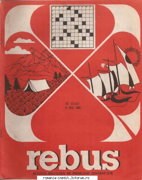 [b] revista rebus rebus 552-1980 (jpg, zip), 300 dpi arhiva include jpg pentru pagina dubla din