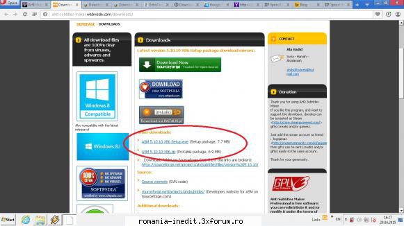 ahd subtitles maker portable macar descarcat softurile sau vorbesti cauza, asa cum zicea @locust