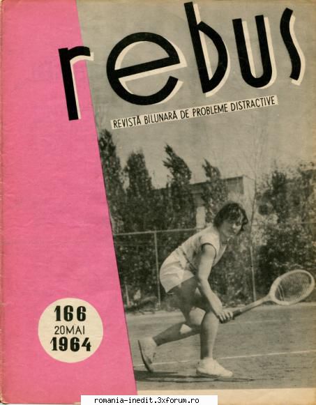 [b] revista rebus rebus 166-1964 (jpg, zip), 300 dpi arhiva include jpg pentru pagina dubla din