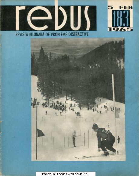 [b] revista rebus rebus 183-1965 (jpg, zip), 300 dpi arhiva include jpg pentru pagina dubla din