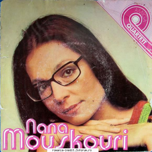 discuri vinil muzica raritati nana amiga 015a1 nana mouskouri provence (du blhendes land)a2 nana