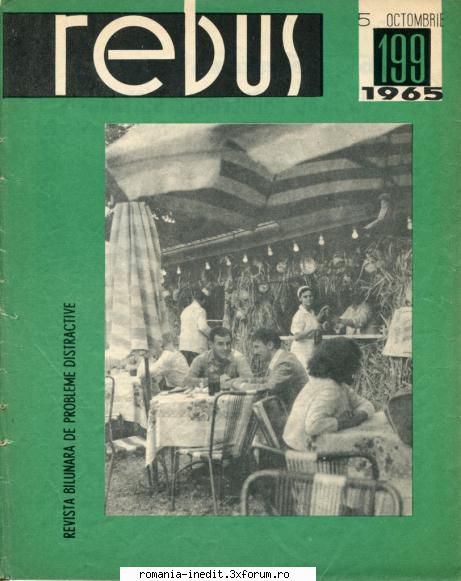 [b] revista rebus rebus 199-1965 (jpg, zip), 300 dpi arhiva include jpg pentru pagina dubla din