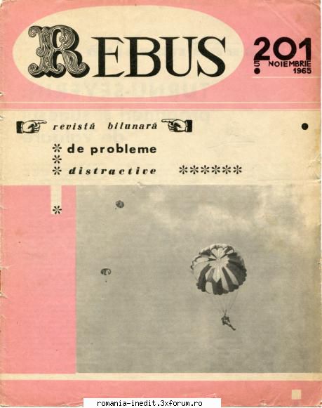 [b] revista rebus rebus 201-1965 (jpg, zip), 300 dpi arhiva include jpg pentru pagina dubla din