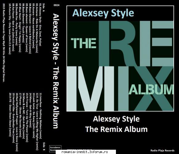 alexsey style the remix album radio plaja records alexsey style the remix radio plaja records