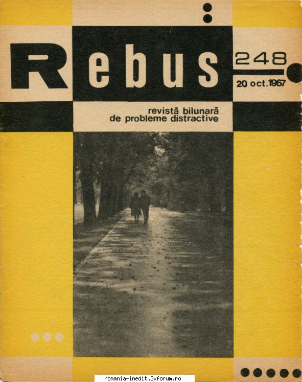 [b] revista rebus rebus 248-1967 (jpg, zip), 300 dpi arhiva include jpg pentru pagina dubla din