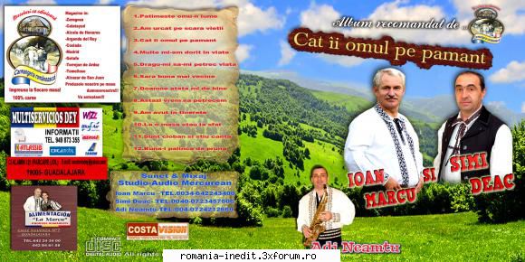 ioan marcu simi deac cat omul pamant 1.ioan marcu patimeste omu-n lume2.simi deac urcat scara marcu