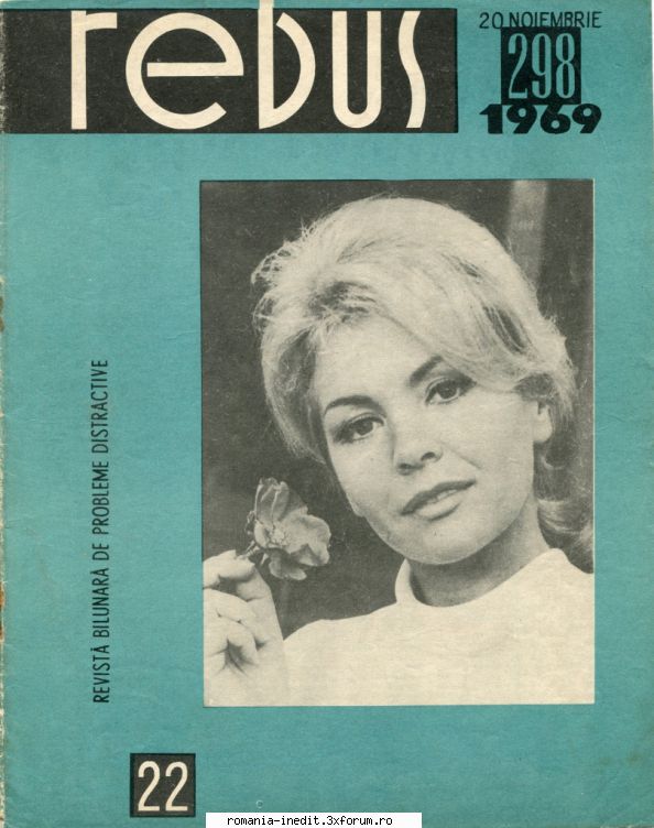[b] revista rebus rebus 298-1969 (jpg, zip), 300 dpi arhiva include jpg pentru pagina dubla din