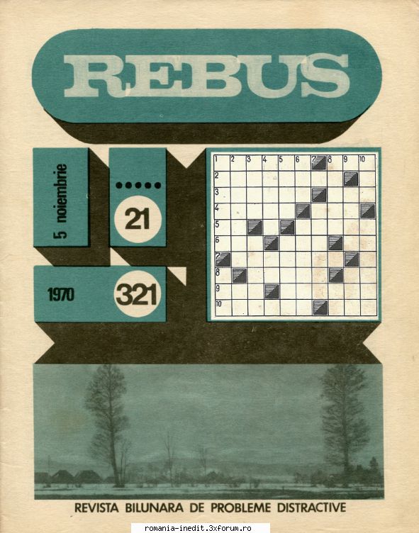 [b] revista rebus rebus 321-1970 (jpg, zip), 300 dpi arhiva include jpg pentru pagina dubla din