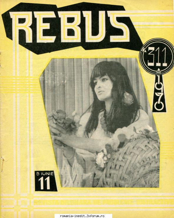 [b] revista rebus rebus 311-1970 (jpg, zip), 300 dpi arhiva include jpg pentru pagina dubla din