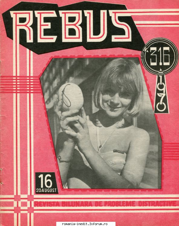 [b] revista rebus rebus 316-1970 (jpg, zip), 300 dpi arhiva include jpg pentru pagina dubla din