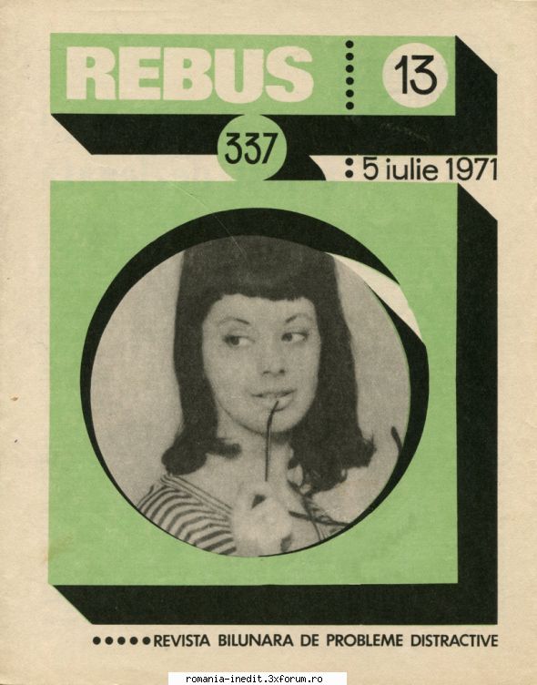 [b] revista rebus rebus 337-1971 (jpg, zip), 300 dpiarhiva include jpg pentru pagina dubla din