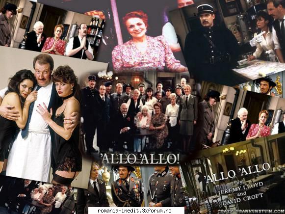 'allo 'allo! 'allo 'allo! serial englez (bbc), celebru prin anii 80. rene artois, unei cafenele