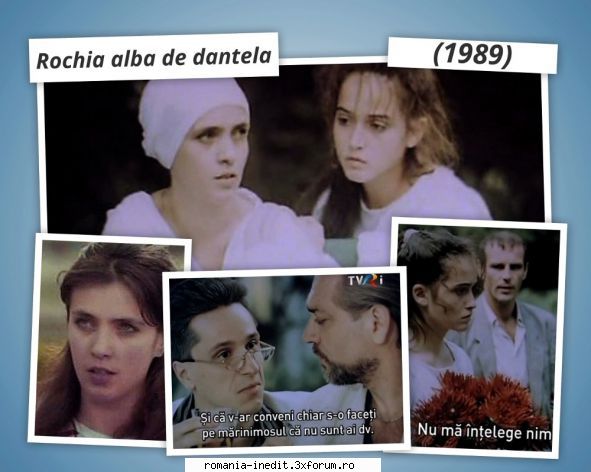 rochia alba dantela oameni timpuri (1989) rochia alba dantela (1989)the white lace dressun medic,