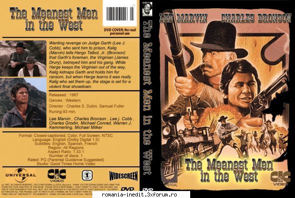 charles bronson movie collection the meanest men the west (1978)o compilatie doua episoade din