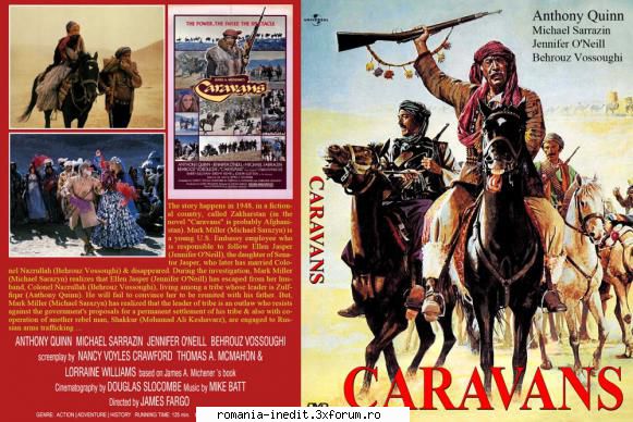 caravans (1978) caravans (1978) povestea este zadestan, undeva orientul mijlociu, anul 1948. mark