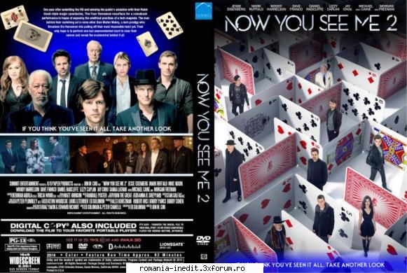 now you see (2016) now you see (2016)cei patru ntorc "now you see 2" ridicnd totul alt