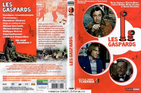 les gaspards (1974) les gaspards (1974)the gangn timp ce-si cauta fiica disparuta, librar din paris