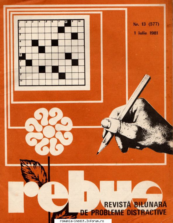 [b] revista rebus rebus 577-1981 (jpg, zip), 300 dpiarhiva include jpg pentru pagina dubla din