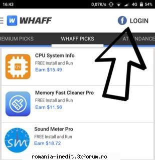 whaff rewards este printre cele mai bune aplicatii android de facut bani prin instalarea de