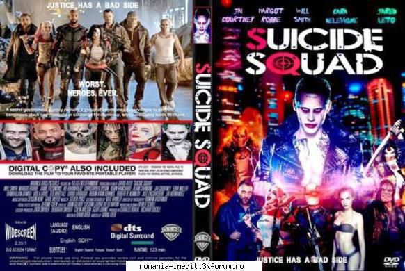 suicide squad (2016) suicide squad celebri pentru faptele lor rele și pentru anarhia care