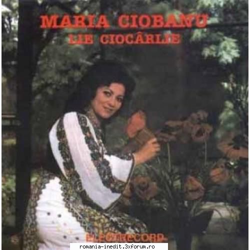 maria ciocarlie 1.lie mai frumosi ani mei3.doar mama poate sti4.roata roata5.te tin minte mai draga