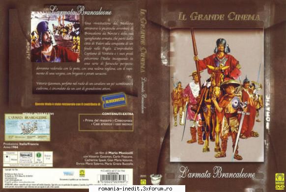 l'armata (1966) l'armata (1966)un grup jefuitori intră posesia unui pergament, prin care